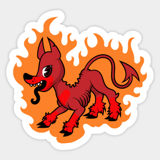 Heck Hound Sticker